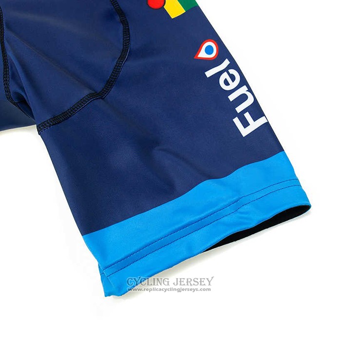 2020 Cycling Jersey Joker Fuel Blue Short Sleeve And Bib Short